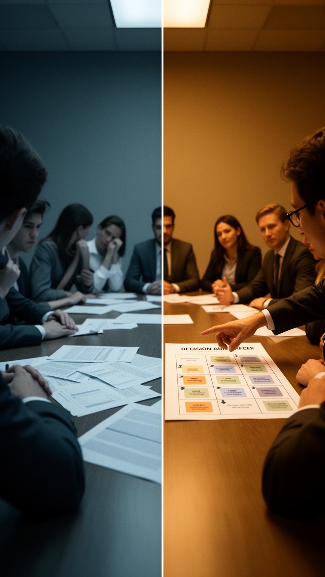 Before and after sales training — Decision Making